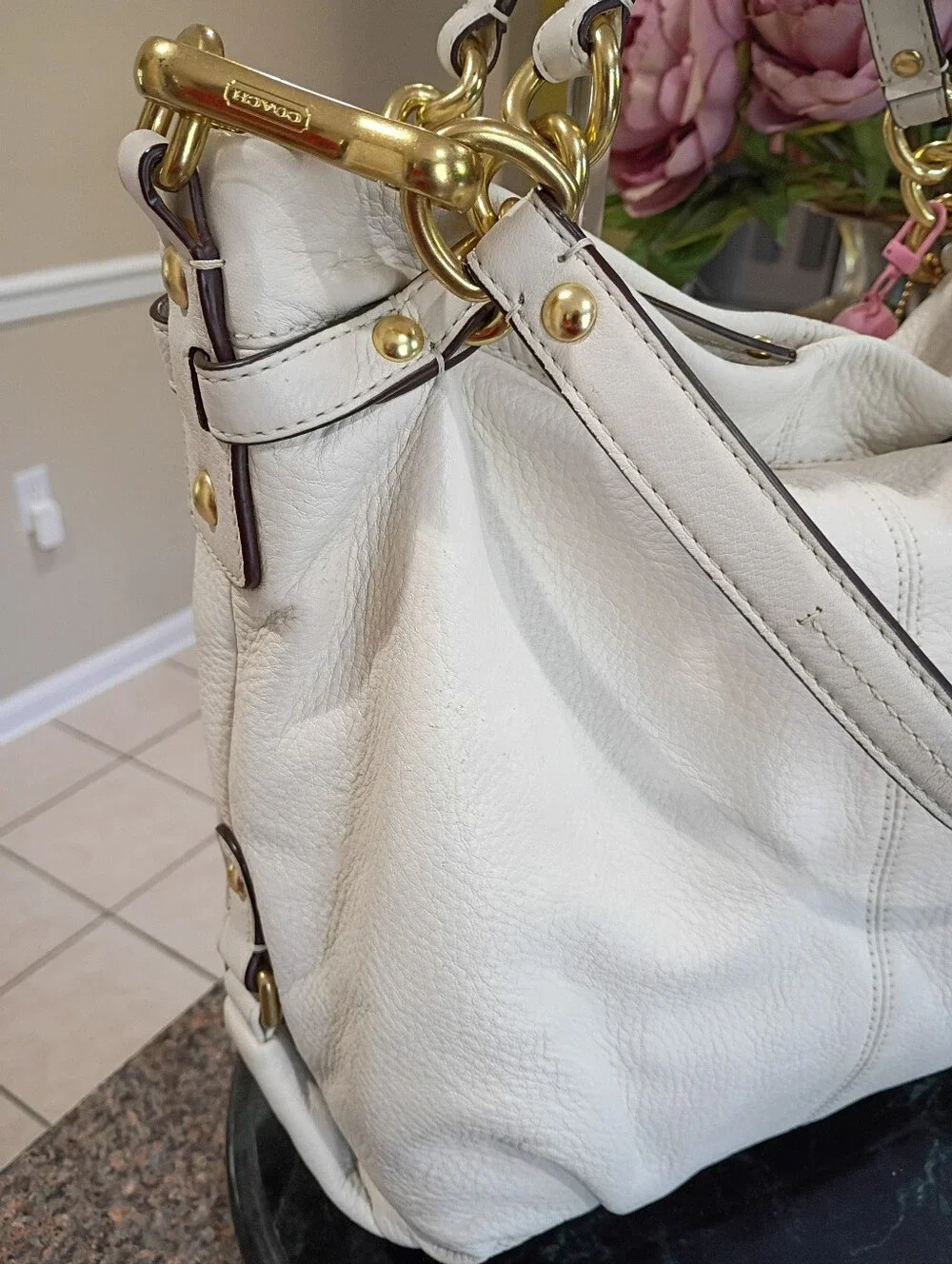 Coach Brooke  Leather Hobo
